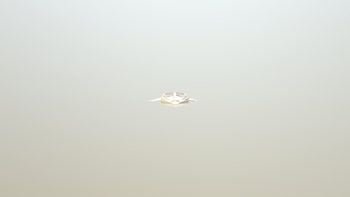 Spacewar Spaceship2 3D Model