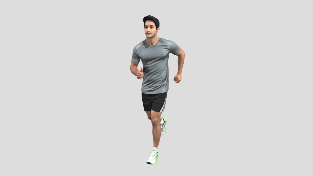 Runner in Gray