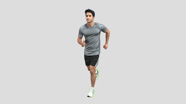 Runner in Gray – Modelo 3D gratuito STL