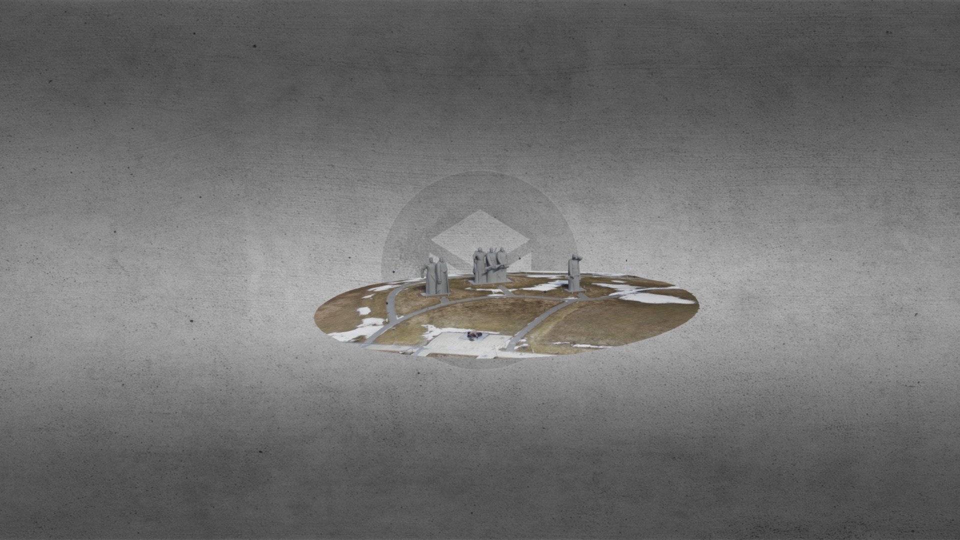 Memorial to the Panfilov Heroes — Sketchfab embed 3D viewer