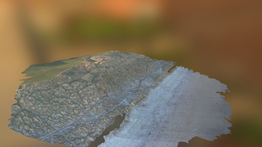 Marske By the Sea Headlands 3D model by theaerialaspect [e5efb8e] Sketchfab