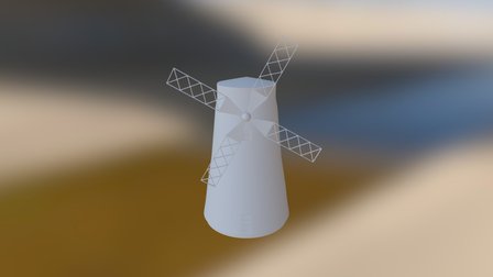 Aspa Giratoria 3D Model