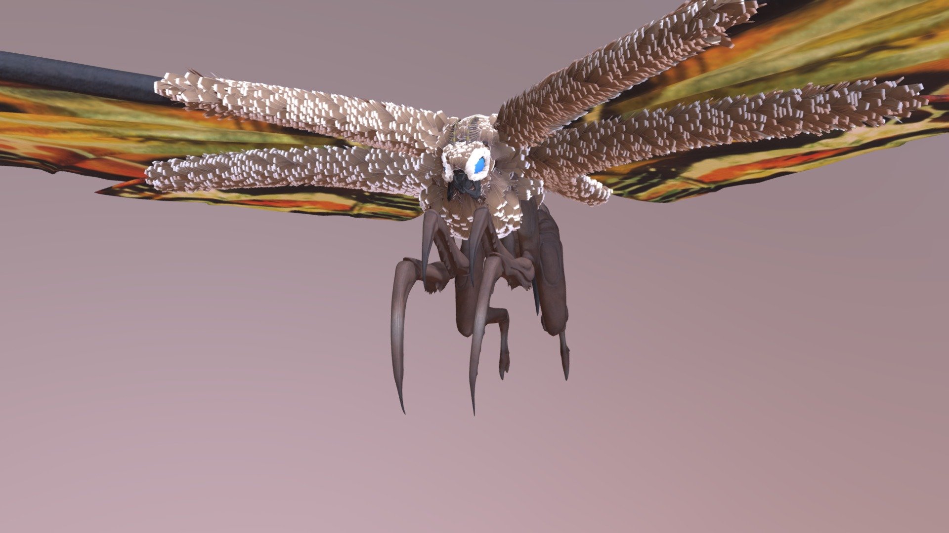 Mothra - Download Free 3D model by I HATE YOU WINDOWS XP (@wxp238421 ...