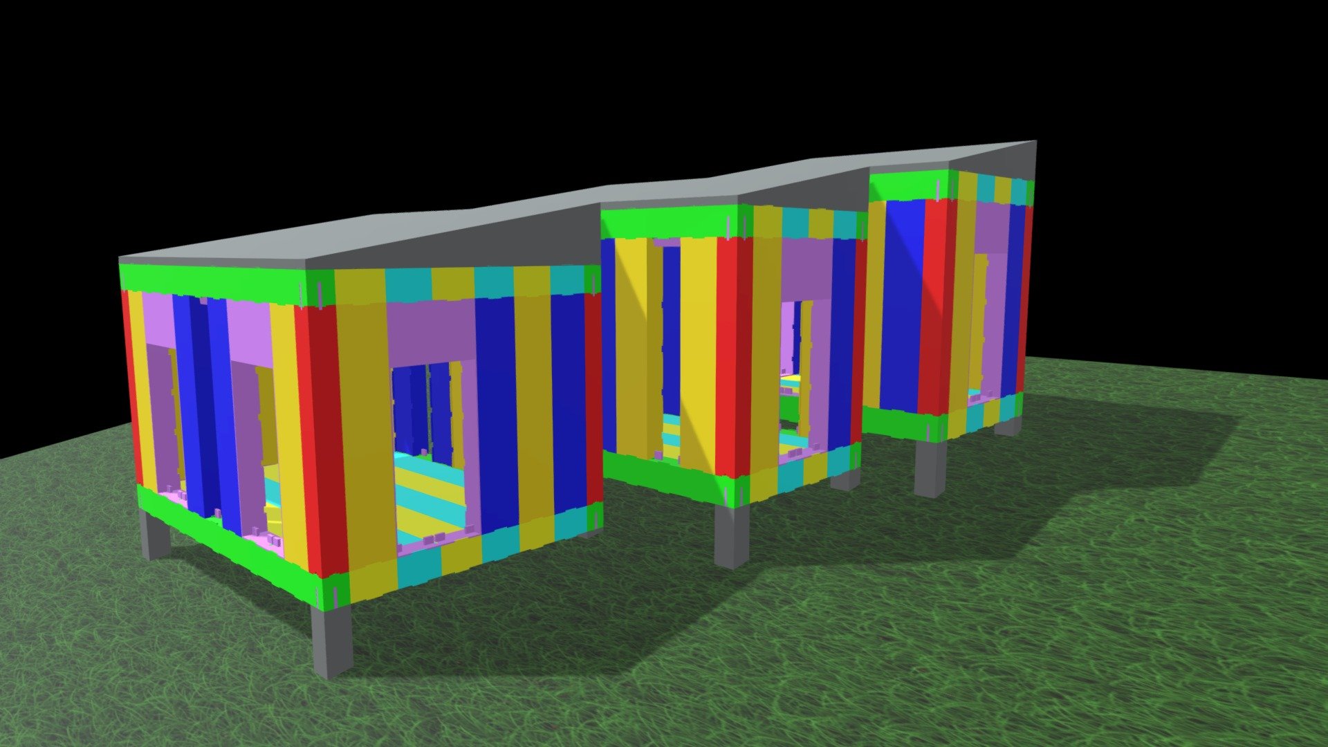 House visualisation 10 (blocks) - Roof-4