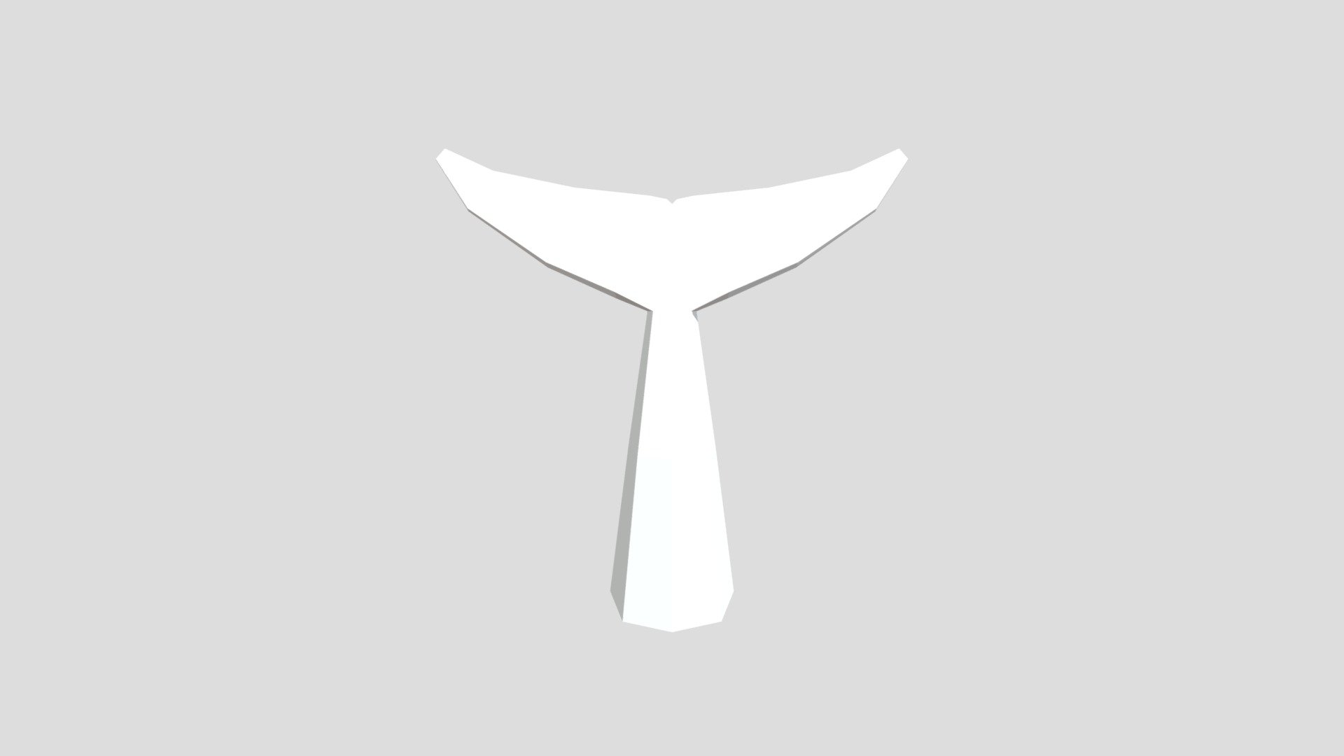 Whale tail from Poly by Google