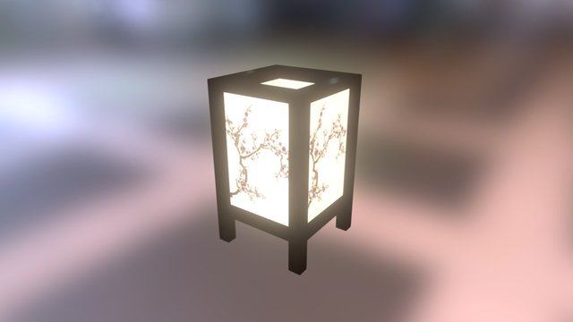 Little Lantern 3D Model