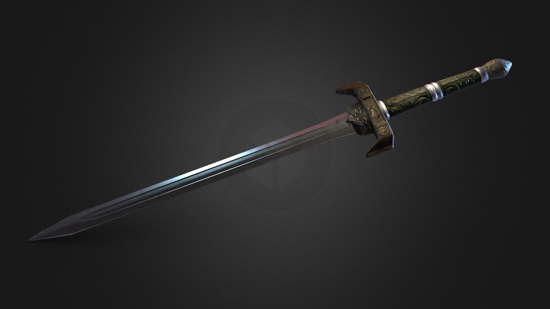 Sword - Buy Royalty Free 3D model by Radju [e5f1fb8] - Sketchfab Store