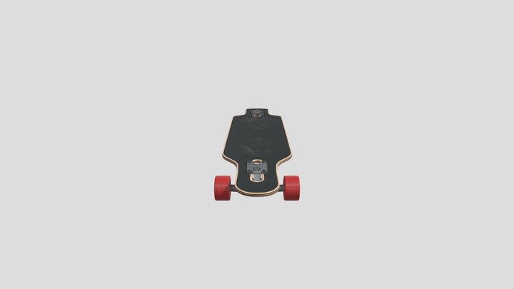 Longboard 3D Model