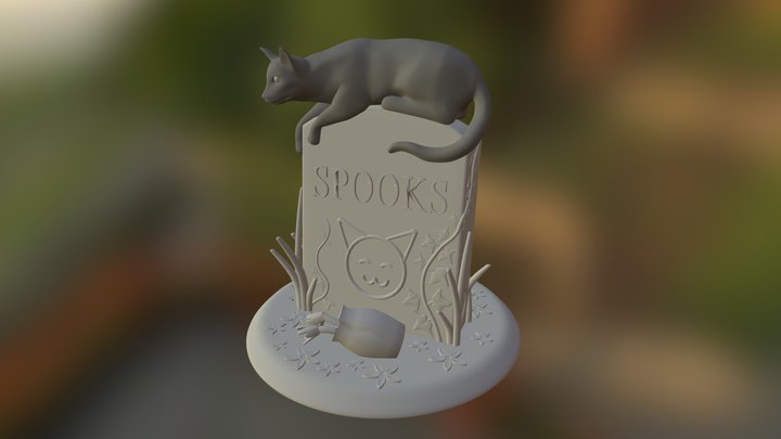 Spooks - Haunting Own Grave 3D Model