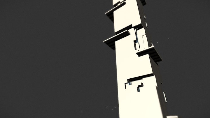 Phoenix, AZ (2092 AD) 3D Model