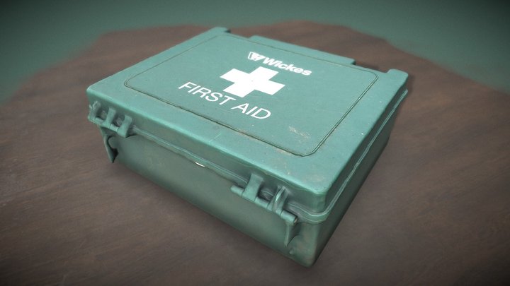 Medkit - First Aid - wickes 3D Model