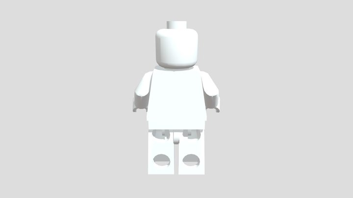 Lego Minifigure 3D Model