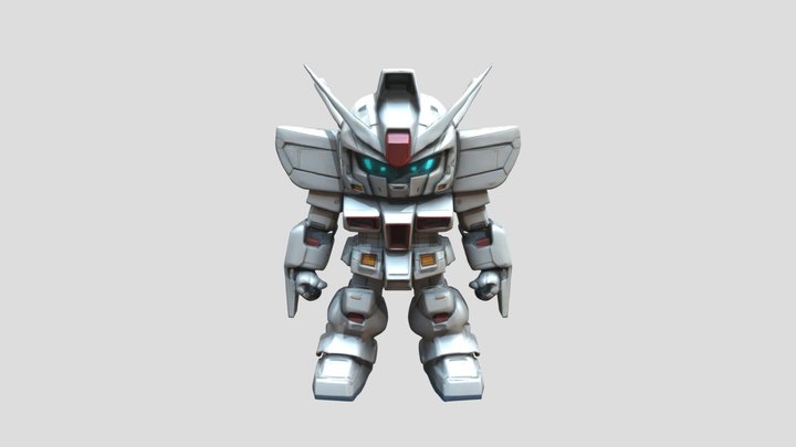 3D Model of Gundam 3D Model