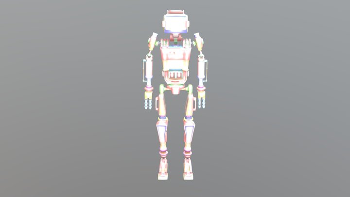 Burt the Econo-Bot 3D Model
