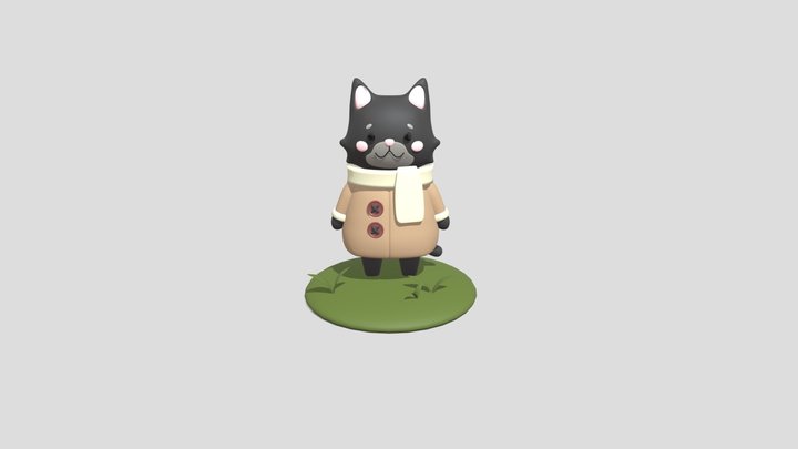 Cute cat 3D Model