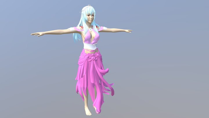 Girl 3D Model