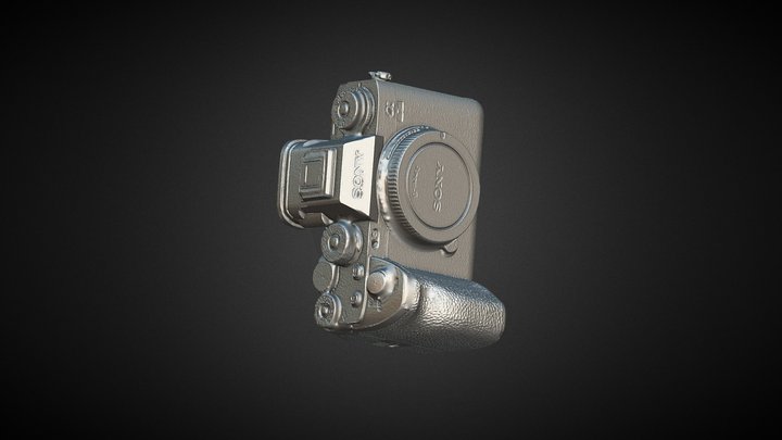 Sony Alpha One Camera - 3D Scan 3D Model