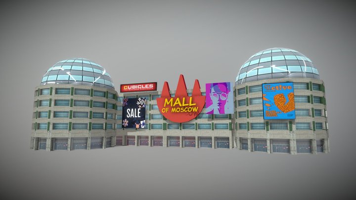 Mall of Moscow 3D Model