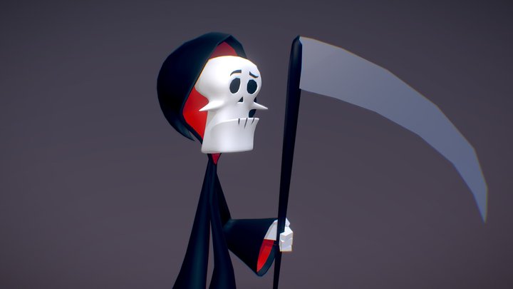 Grim Adventures of Billy And Mandy 3D Model