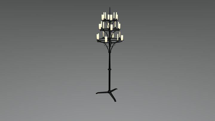 Chandelier 3D Model