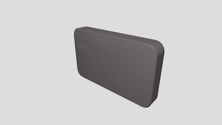 PLAQUE CASIER 3D Model