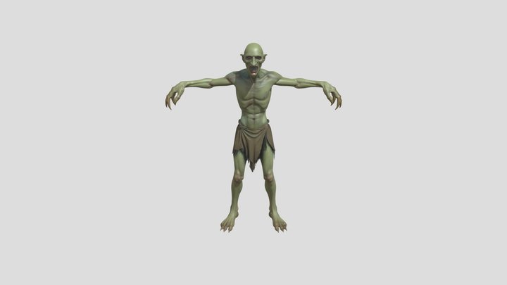 Wendigo 3D Model