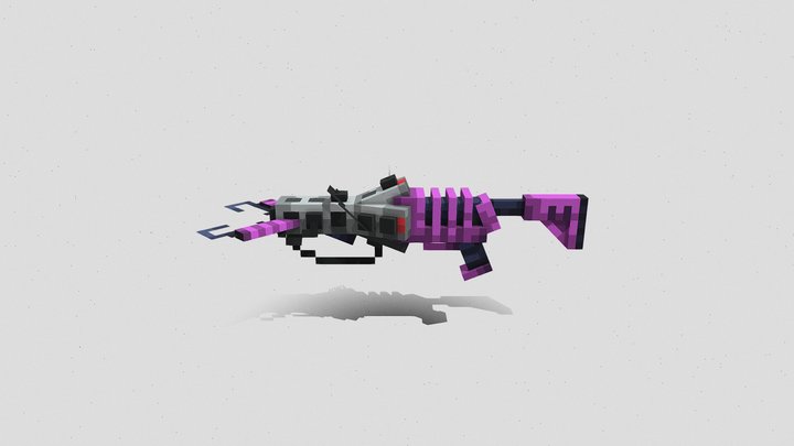 troynik Ган 3D Model