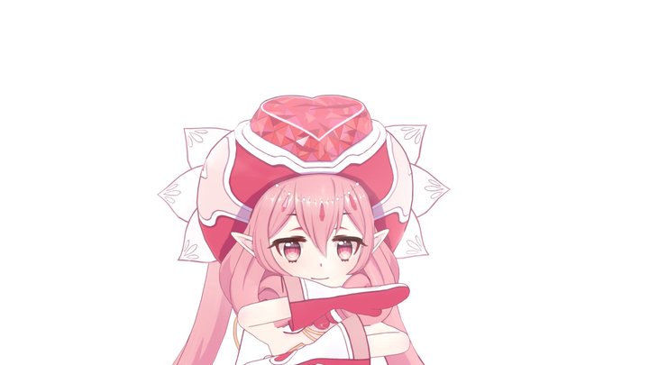 Princess Connect - neneka, lolikami dance 3D Model