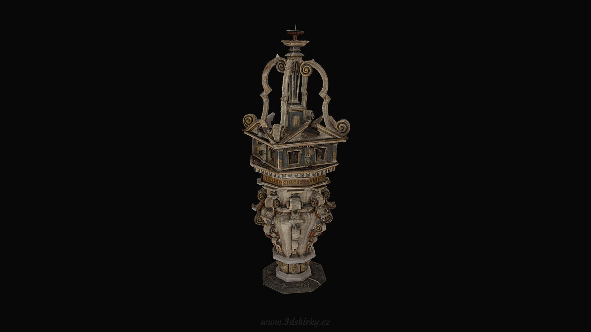 Krtitelnice — Sketchfab embed 3D viewer