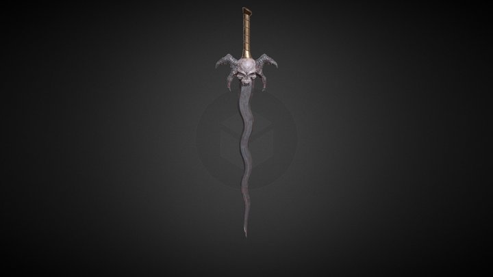 Soul Reaver Blade 3D Model