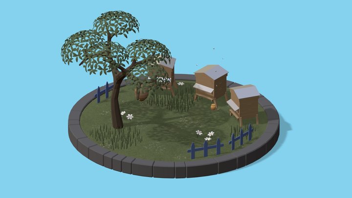 Beehive 3D Models - Sketchfab