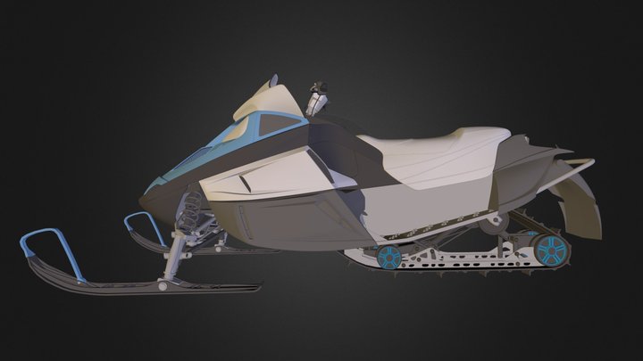 Sled 3D Model