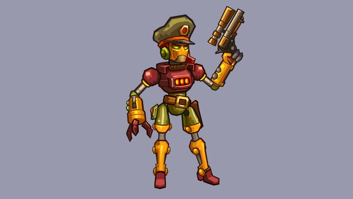 Capt. Piper Faraday 3D Model