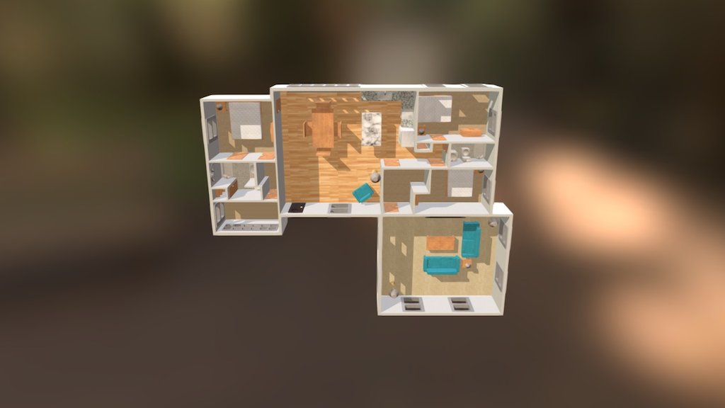 Inside Of House - 3D model by mdhorner11 [e602848] - Sketchfab