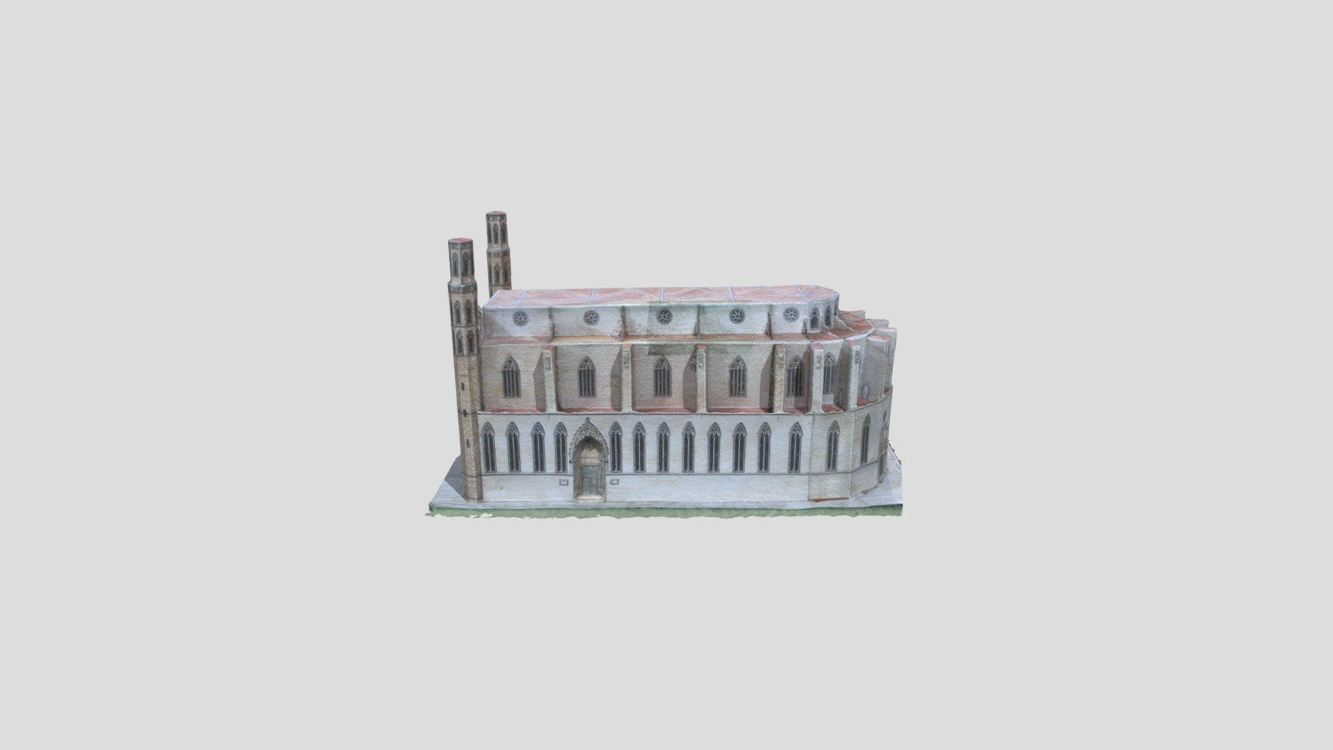 Santa Maria Del Mar - 3D model by valentinamaidana (@valentinamaidana)  [e602b43]