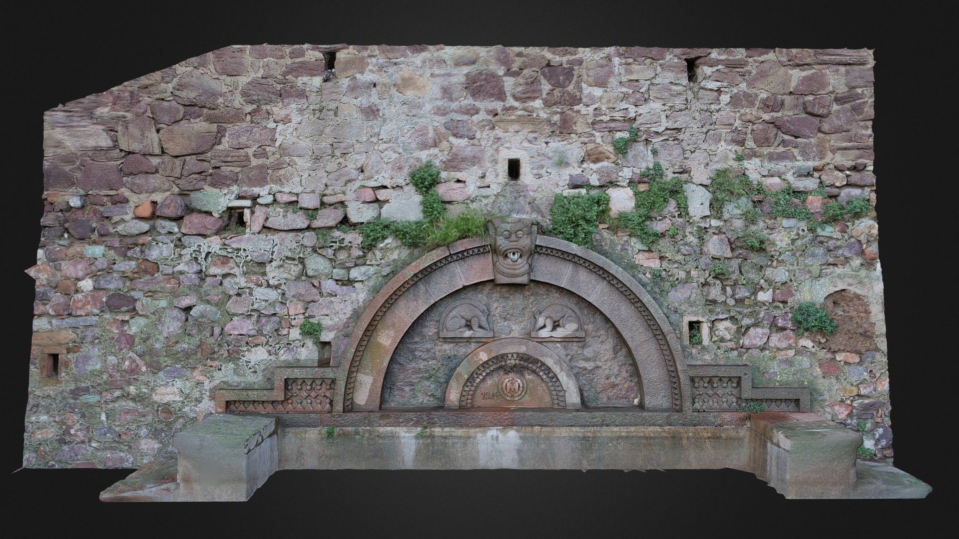 Wall fountain 1