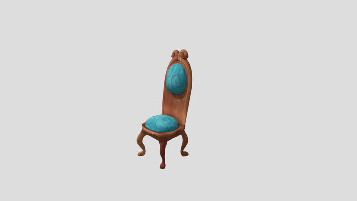 antique chair 3D Model