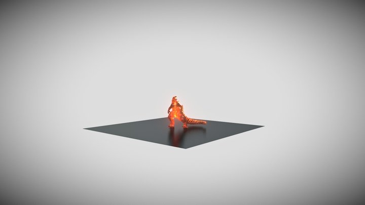 AWSOME GODZILLA MODELLL!!!!!!!!!!!! 2 3D Model
