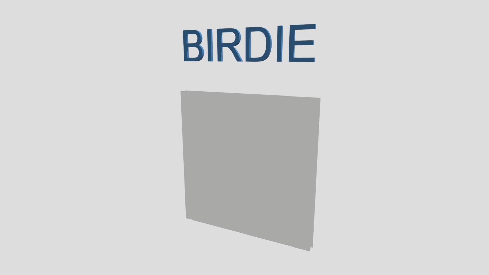 Y2_S2_Payap_Birdie_TextureModel