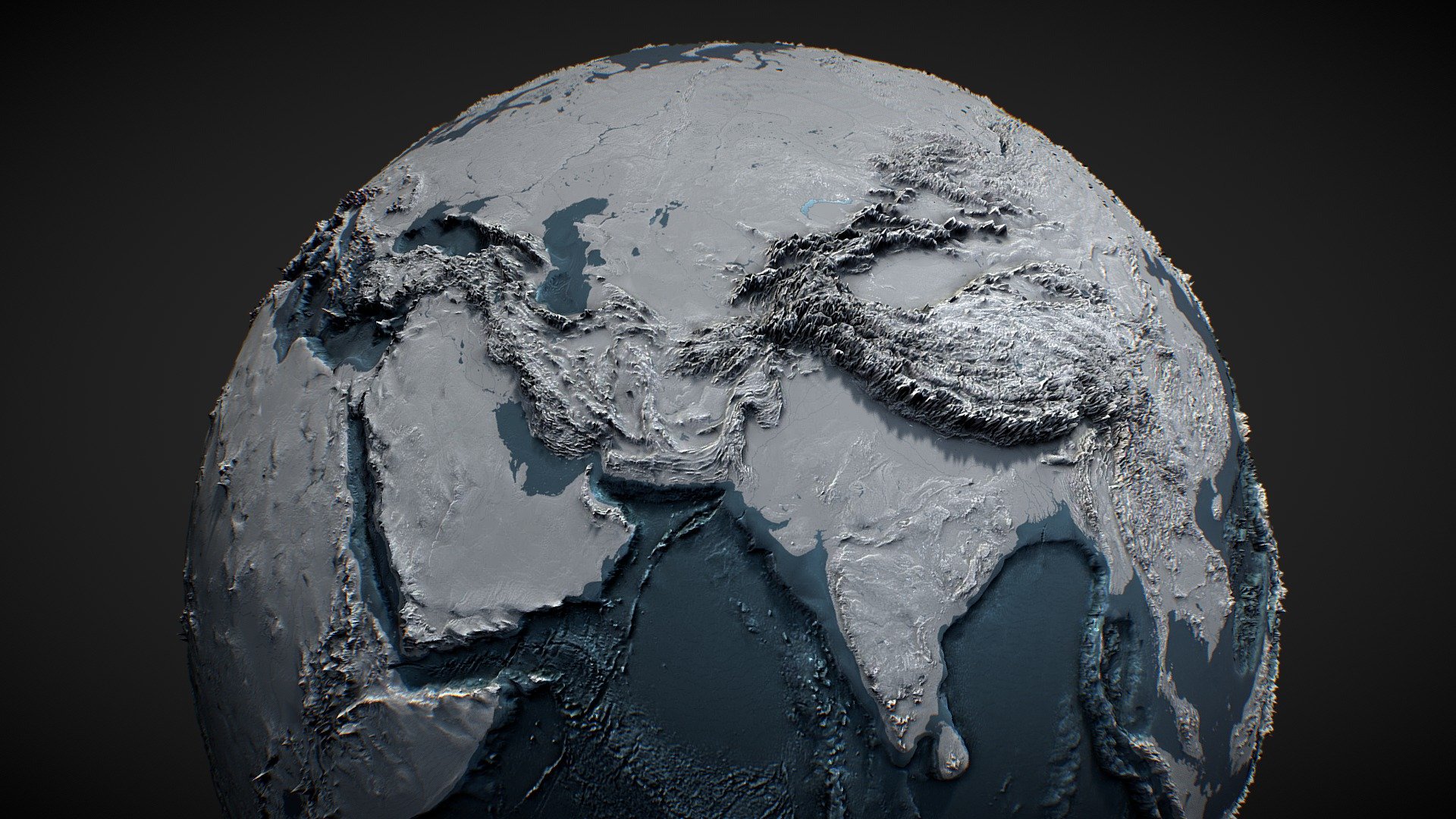 Planet Earth 3D Globe