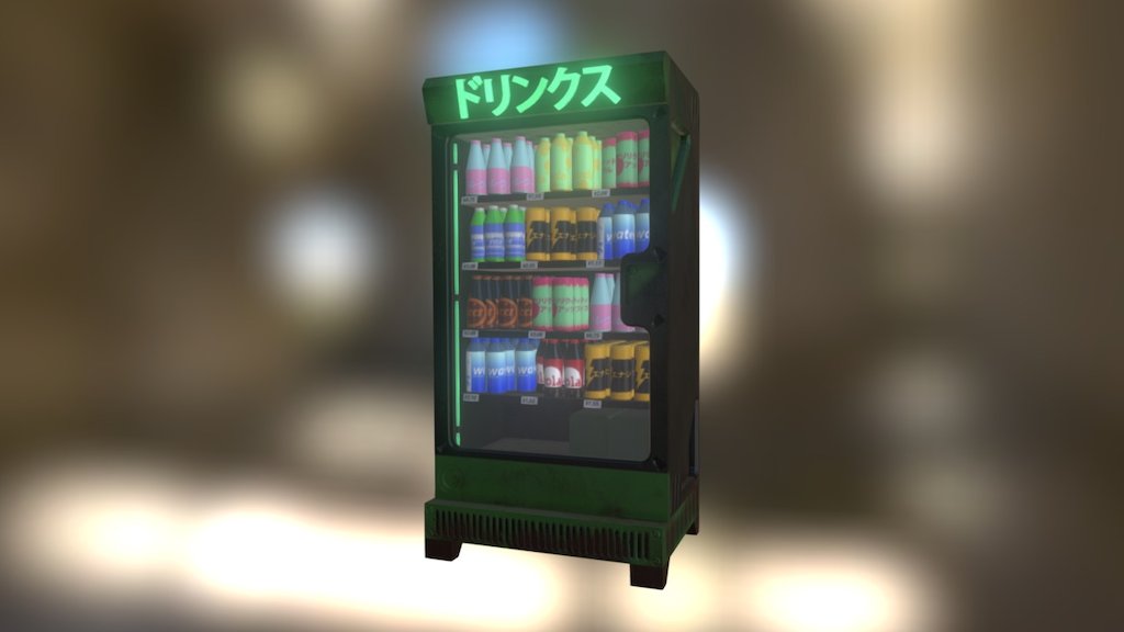 Japanese soda refrigerator