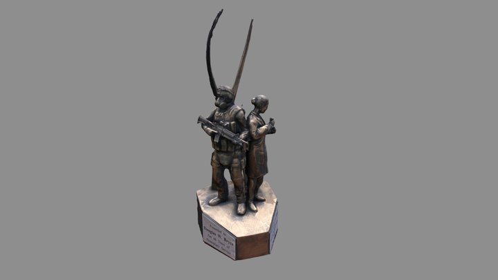 100th Statue Retirement Gift Bryce 3D Model