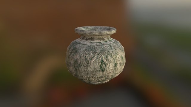 Mughal Water Container 3D Model