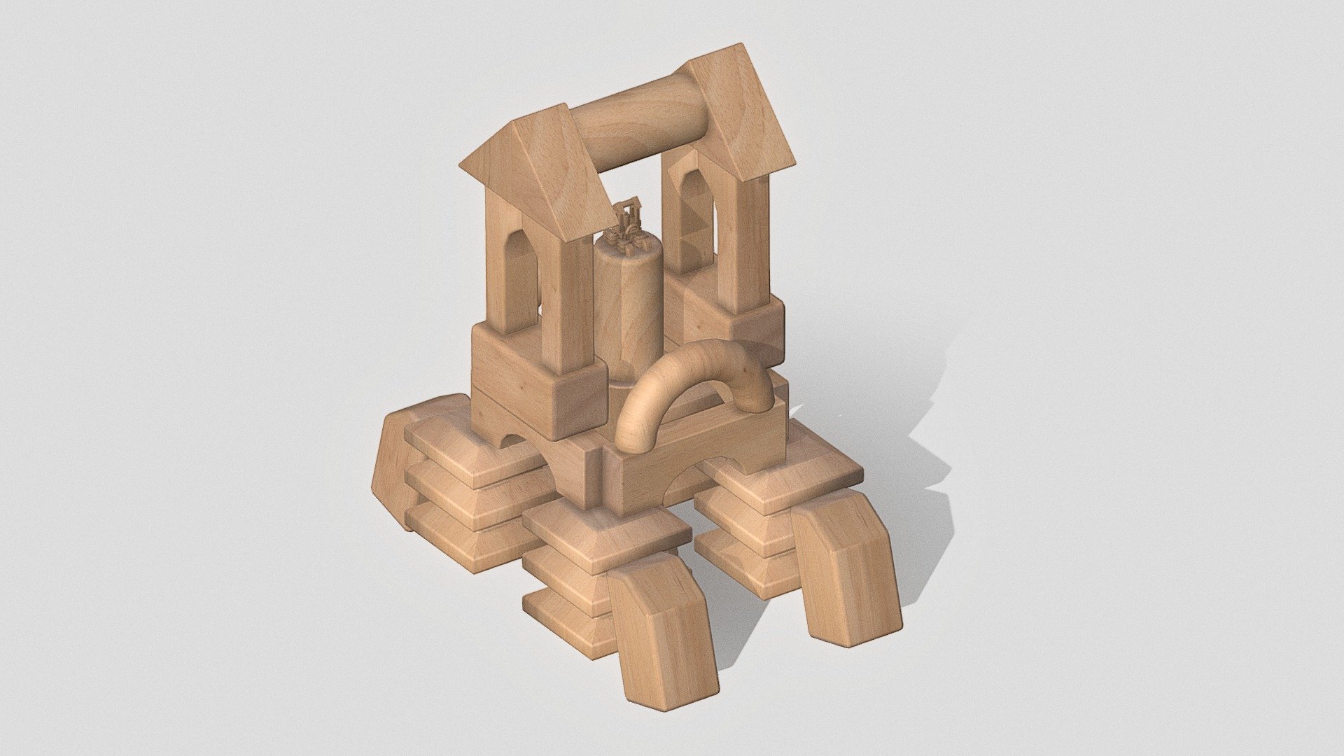 Unit Block Castle CGT 116 - Download Free 3D model by vinnyschambers ...