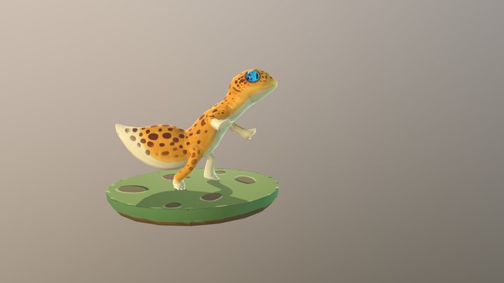 Gecko 3D Model