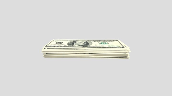 Money 3D Model