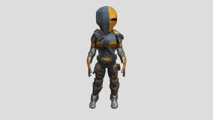 Vilão Slade 3D Model