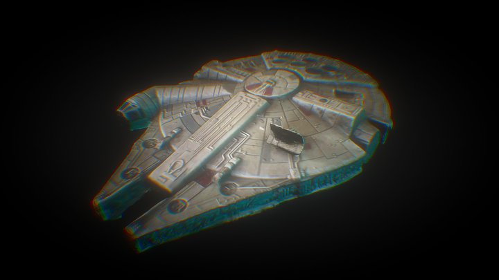 Millennium Falcon 3D Model