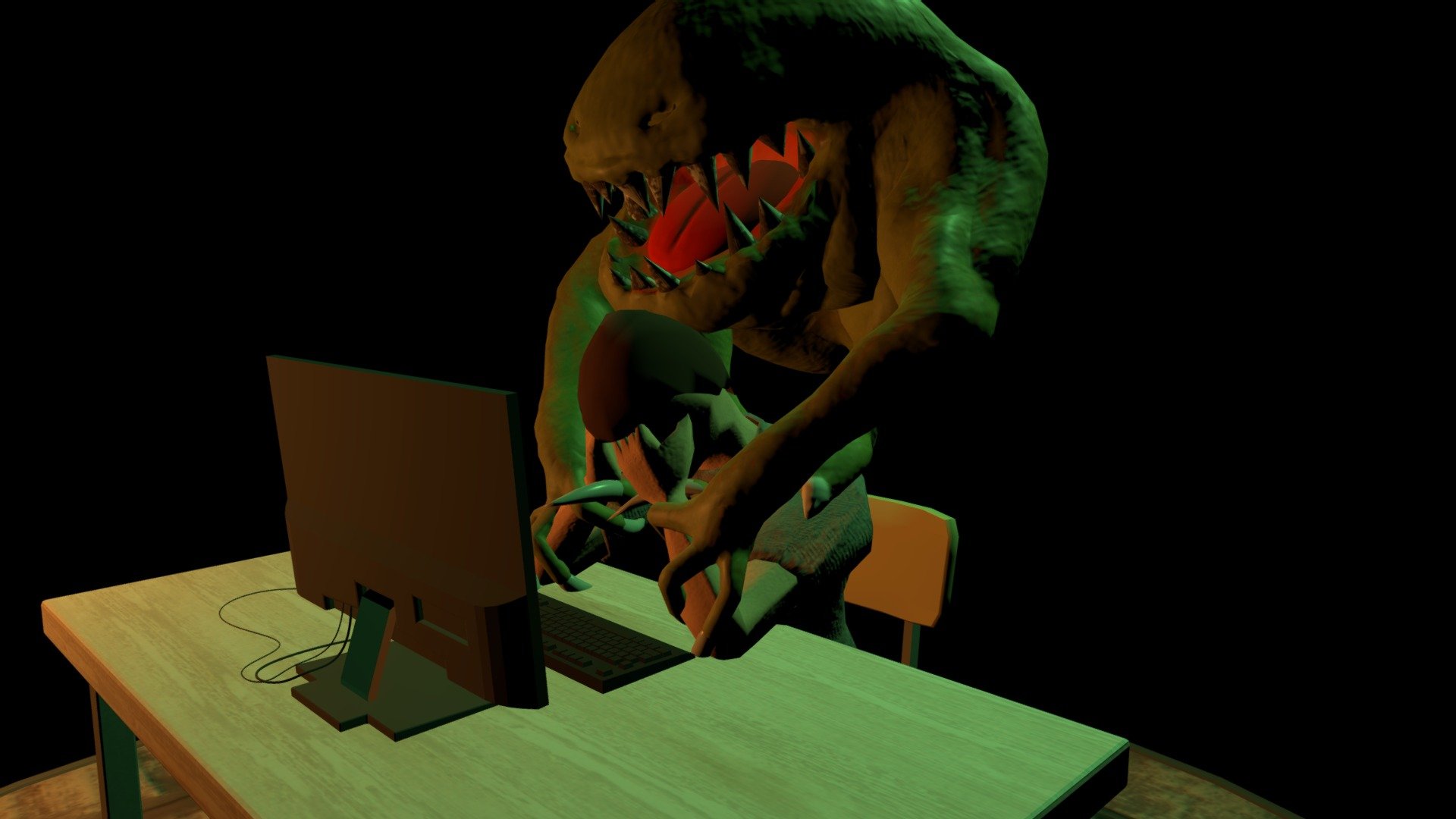 Anxiety Monster - Small