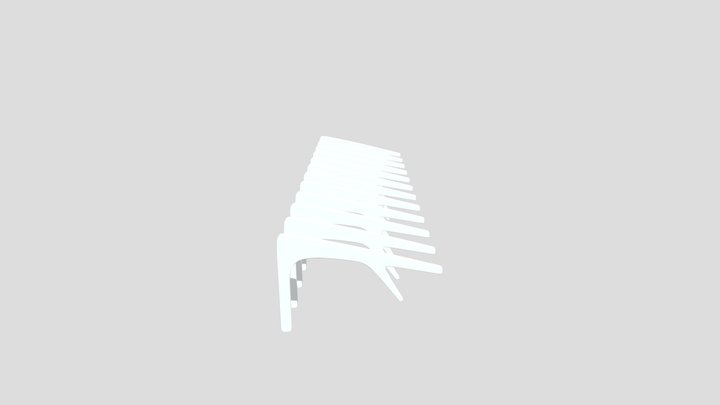 GALPON MODERNO Texturas 3D Model